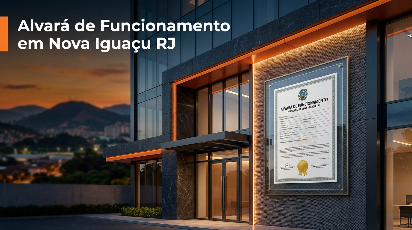 Alvará funcionamento Nova Iguaçu como emitir 2026