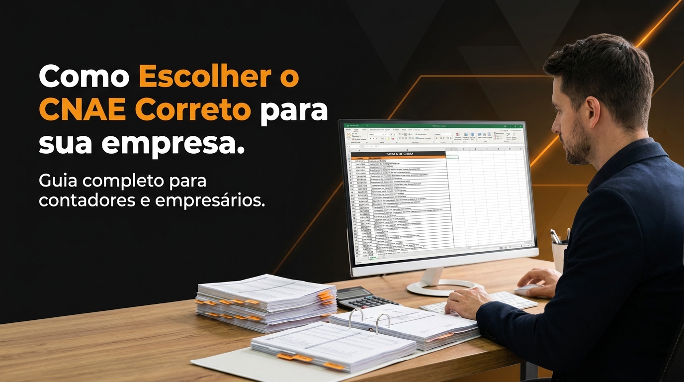 Como escolher CNAE correto empresa 2026